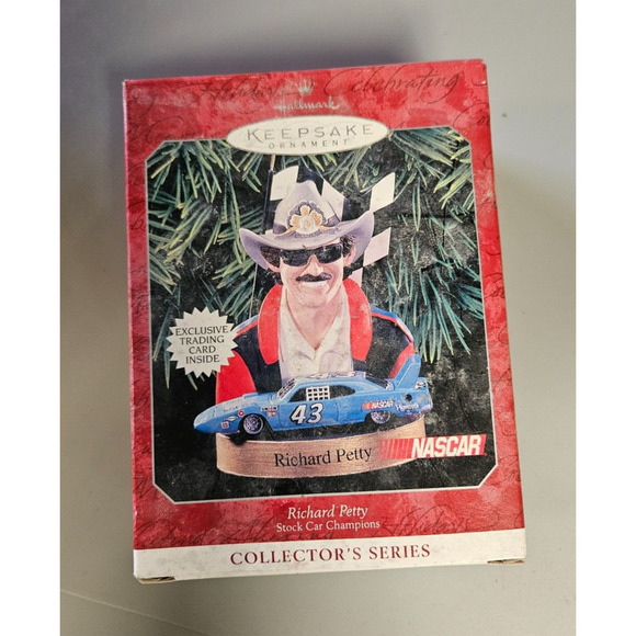1998 Hallmark Keepsake Ornament NASCAR Richard Petty Collector's Series #2 - Picture 1 of 4